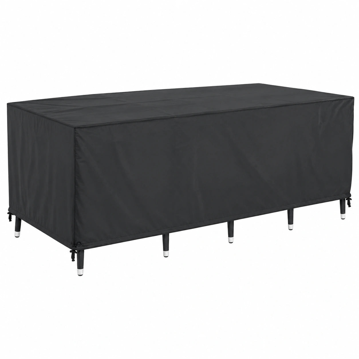 Robuste Schutzhülle für Gartenmöbel, Wasserdicht und Staubdicht, Passend für Große Rattan-Sets, 210D Material, Größe: 270x180x89cm
