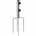 Stabiler Sonnenschirmständer mit Metallanker und Heringen für Strand und Garten