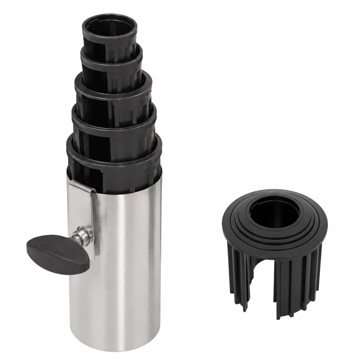 Doppler Universal-Reduzierringe 5er Set - Passend für Sonnenschirmständer, Sockel & Bodenhülsen