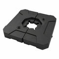 Robuster COSTWAY Ampelschirmständer, 124 kg, befüllbar, ideal für große Gartenschirme