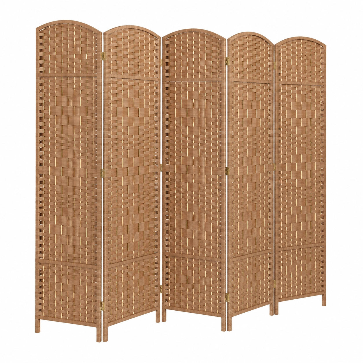 BRAST Gartenmöbel Lounge Set für 6-7 Personen mit extra dicken Kissen, verschiedene Modelle & Farben, Outdoor Sitz- und Essgruppe, Relax Braun